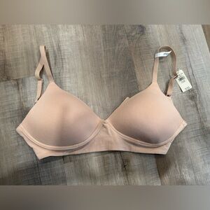 Aerie Wireless Nude Bra